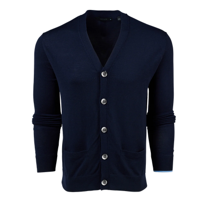 Saratoga Cardigan - Maltese Blue