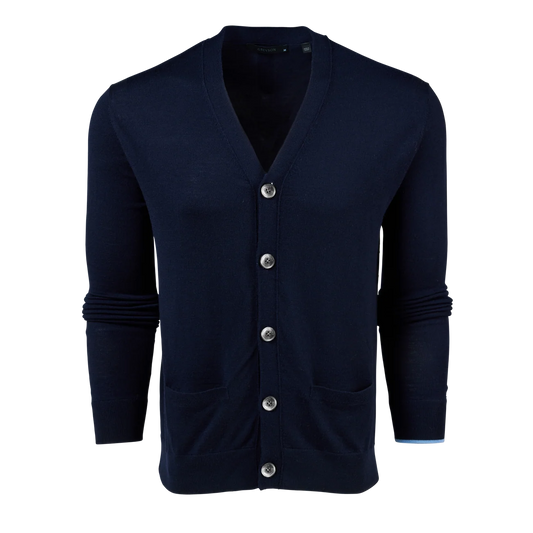 Saratoga Cardigan - Maltese Blue