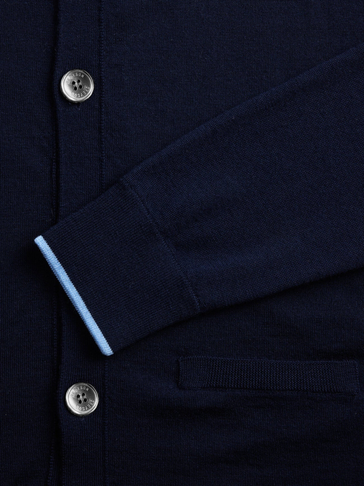Saratoga Cardigan - Maltese Blue