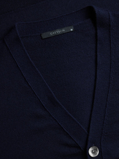 Saratoga Cardigan - Maltese Blue