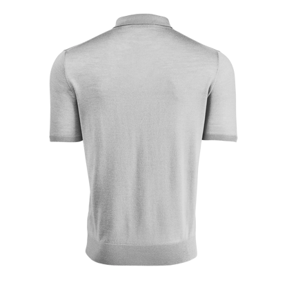 Saratoga SS Sweater Polo - Light Grey Heather