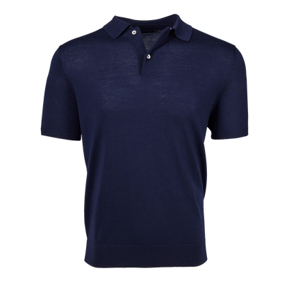 Saratoga SS Sweater Polo - Maltese Blue