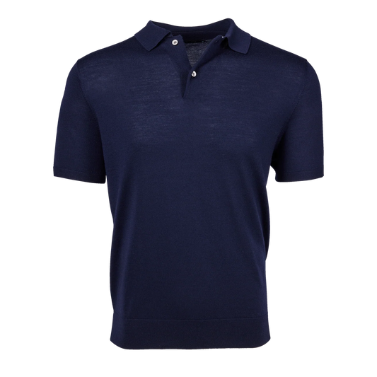 Saratoga SS Sweater Polo - Maltese Blue