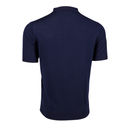 Saratoga SS Sweater Polo - Maltese Blue