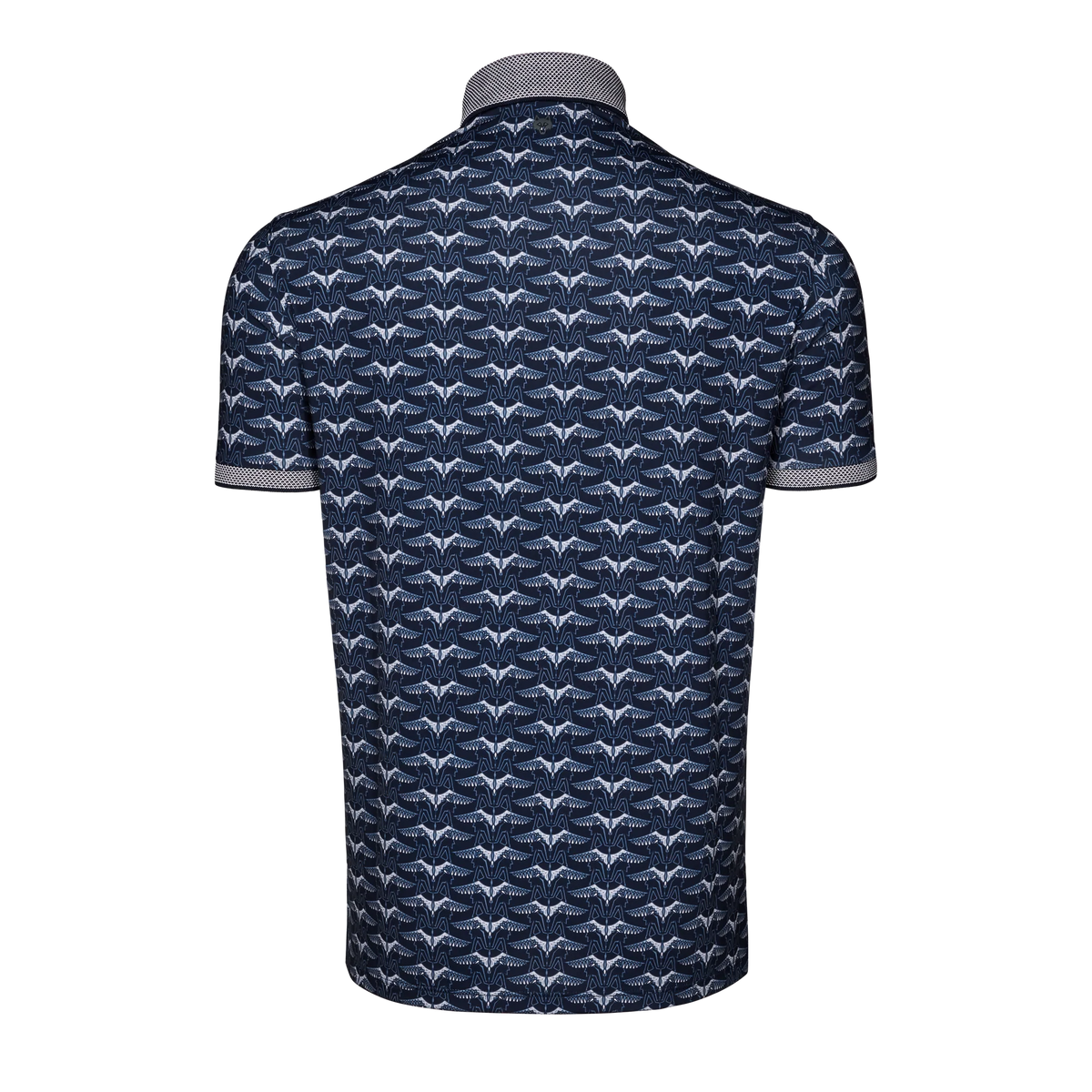 Silver Stilt Polo - Maltese Blue
