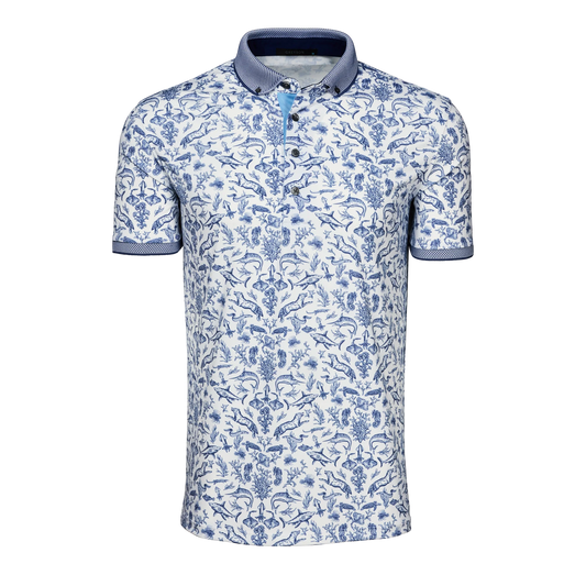 Coral Curiosities Polo - Arctic