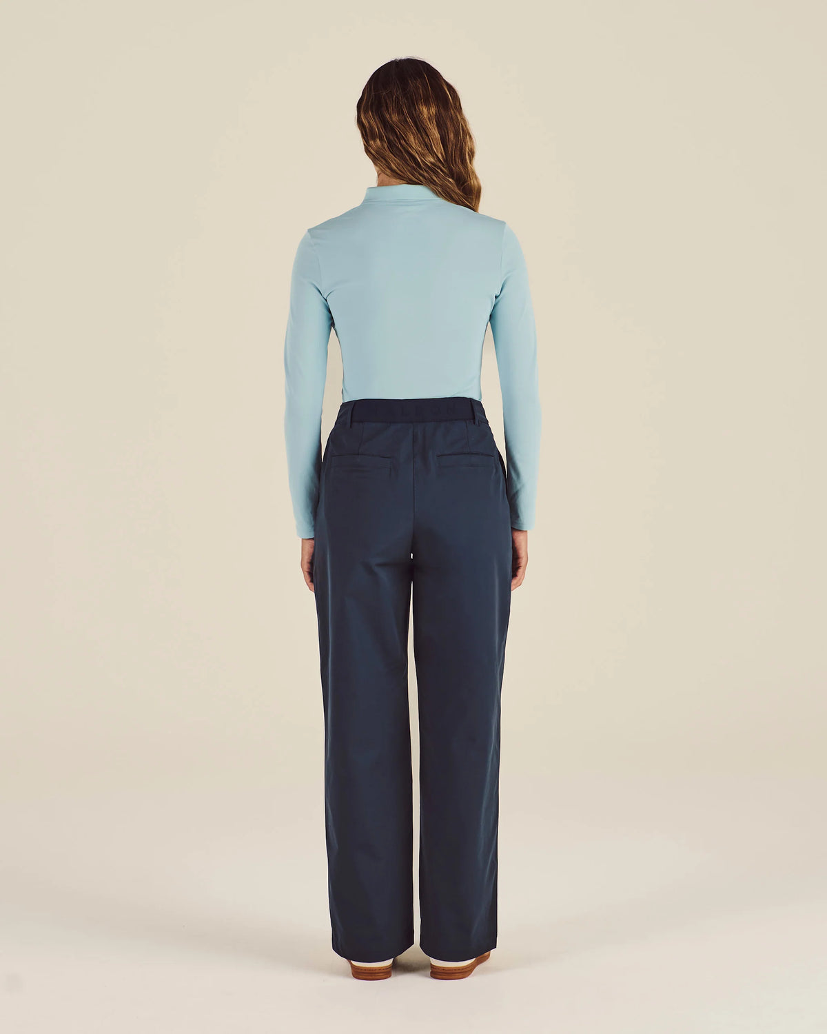 Venus Longsleeve Polo - Light Blue