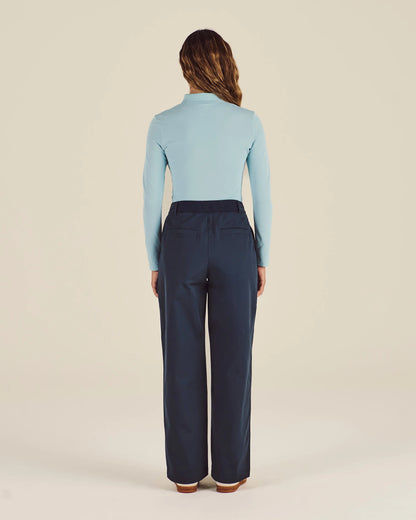 Venus Longsleeve Polo - Light Blue