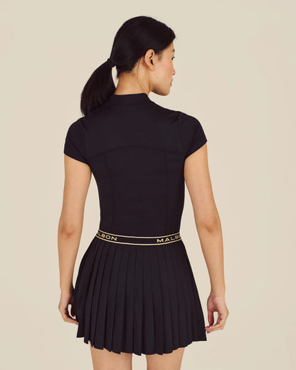 Laurell Pleated Skirt - Black
