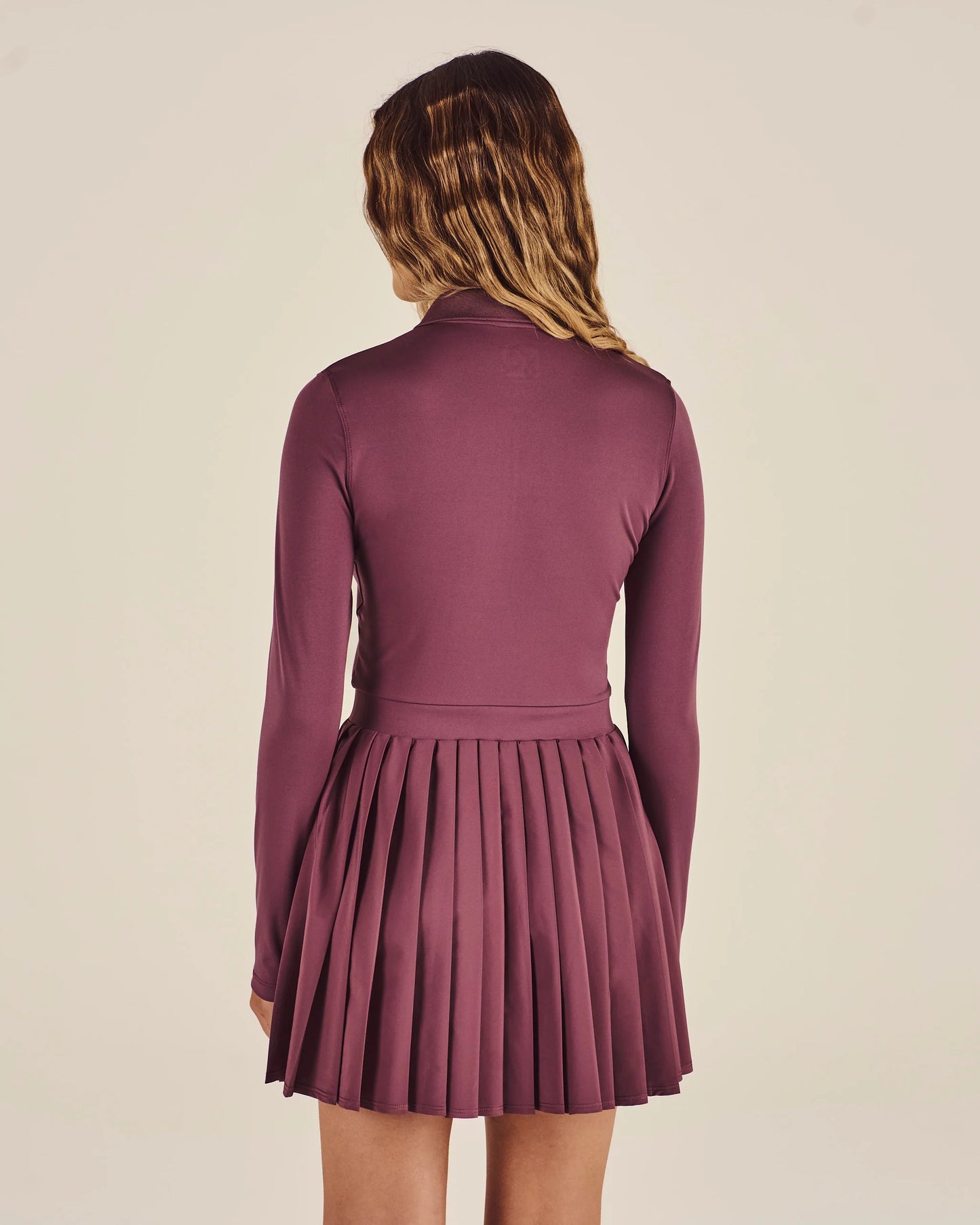 Sable Dress - Plum Wine