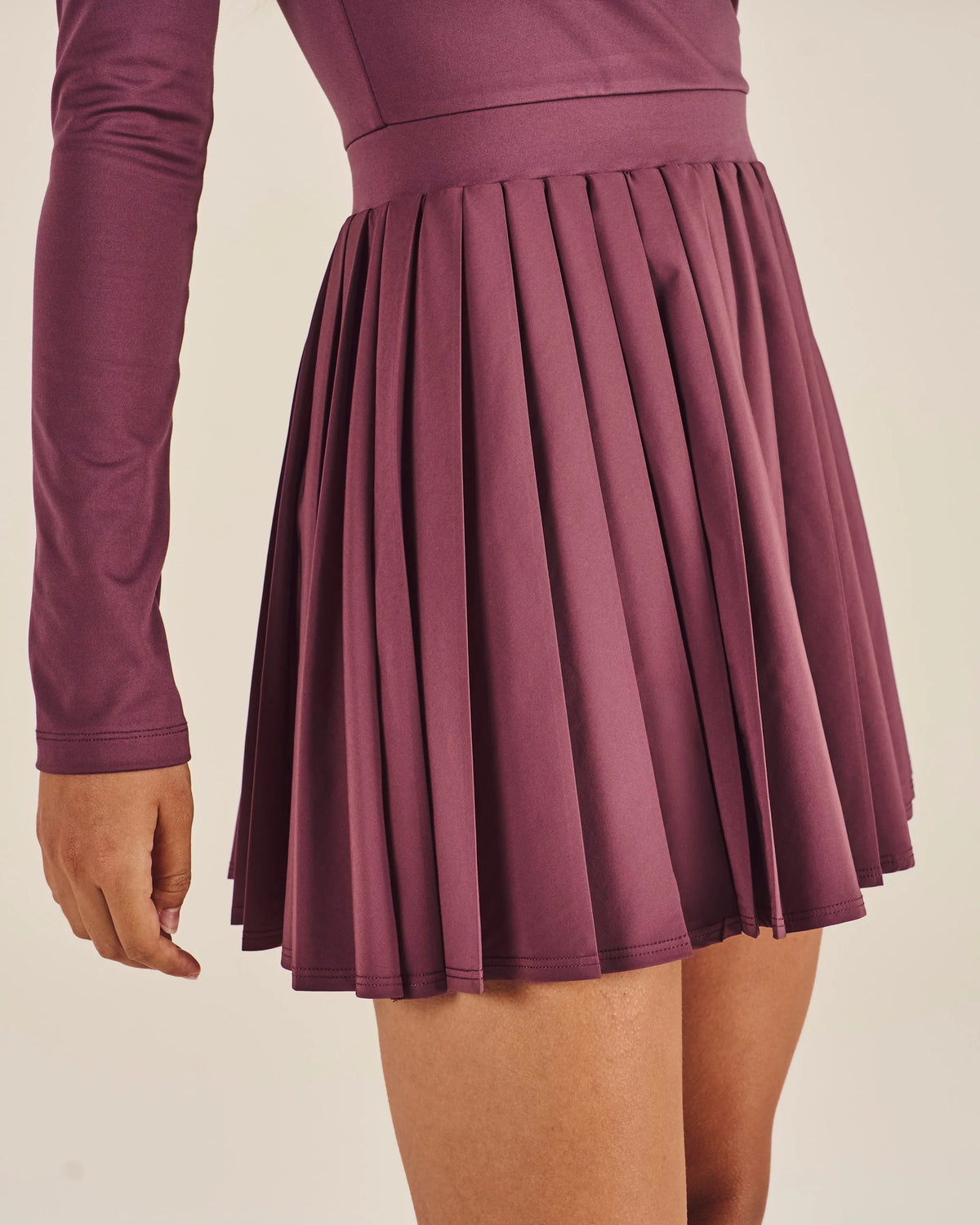Sable Dress - Plum Wine