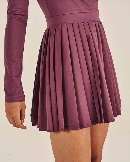 Sable Dress - Plum Wine