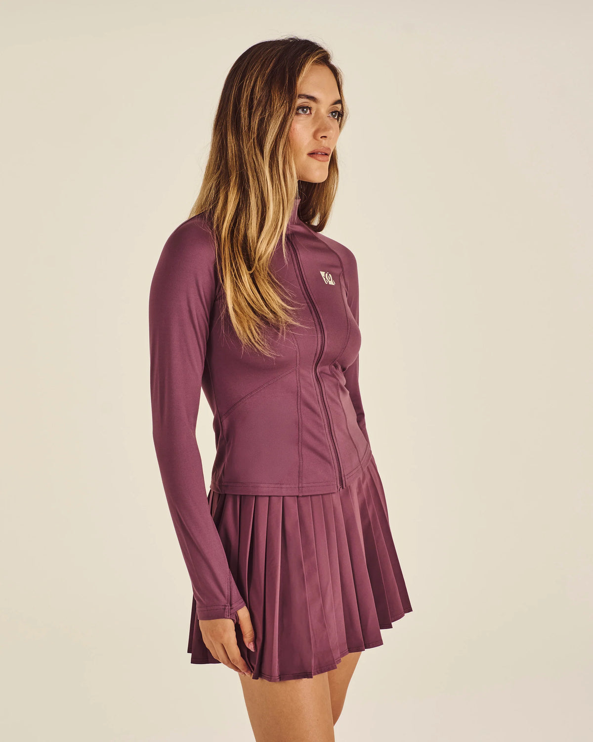 Rue Jacket - Plum Wine