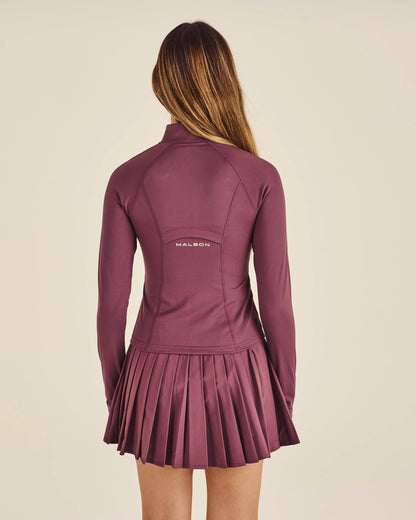 Rue Jacket - Plum Wine
