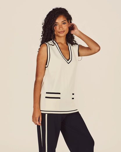 Hannelore Vest - Cream