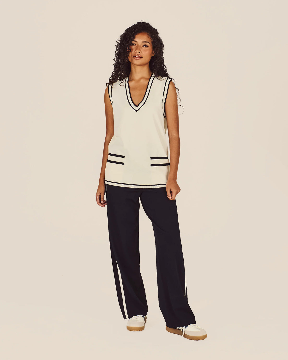 Hannelore Vest - Cream