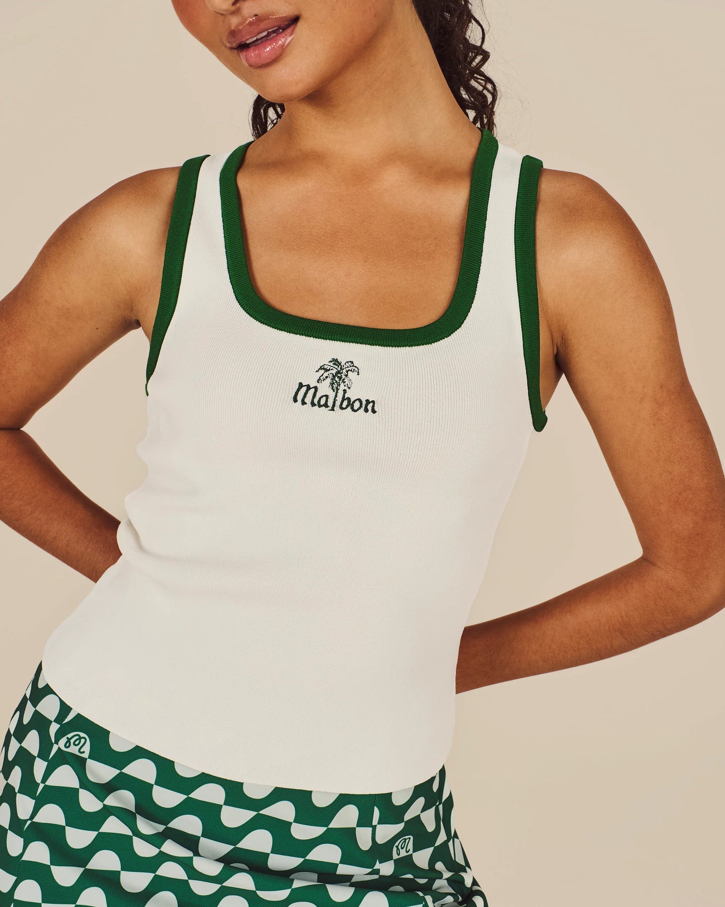 Abella Tank - Whisper White