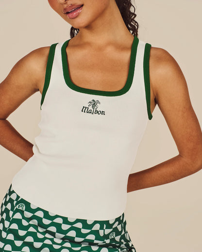 Abella Tank - Whisper White