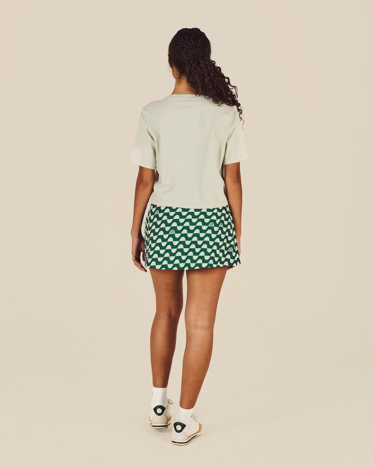 Ella Skirt - Garden Green / Green Tint