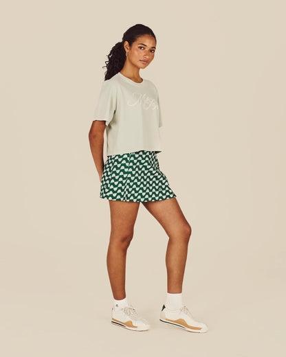 Ella Skirt - Garden Green / Green Tint