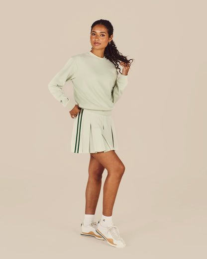 Adeline Crewneck - Green Tint