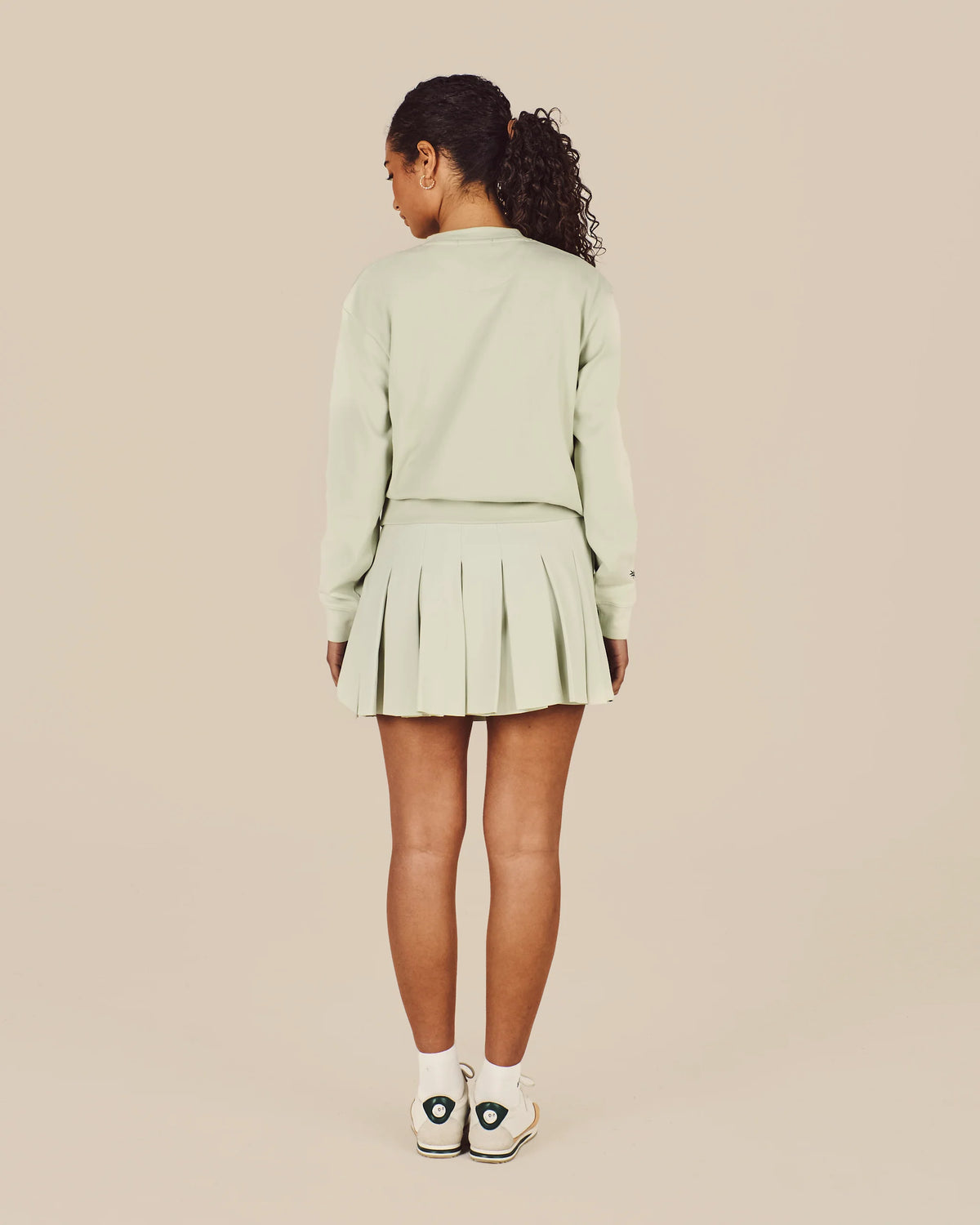 Adeline Crewneck - Green Tint