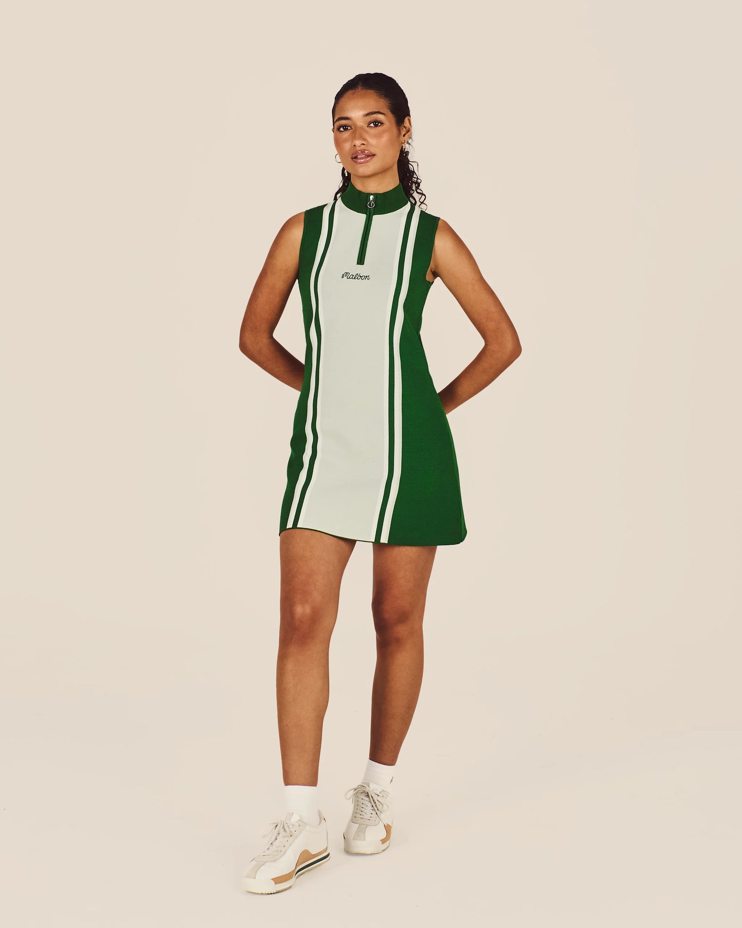 Fernanda Dress - Garden Green / Green Tint