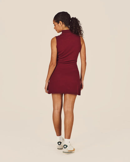 Fernanda Dress - Raspberry Truffle / Whisper White