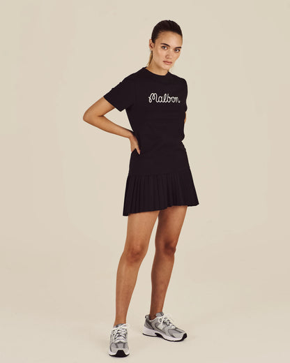 Cosette Script Tee - Black