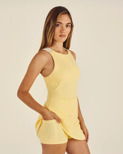 Reina Dress - Lemon Meringue