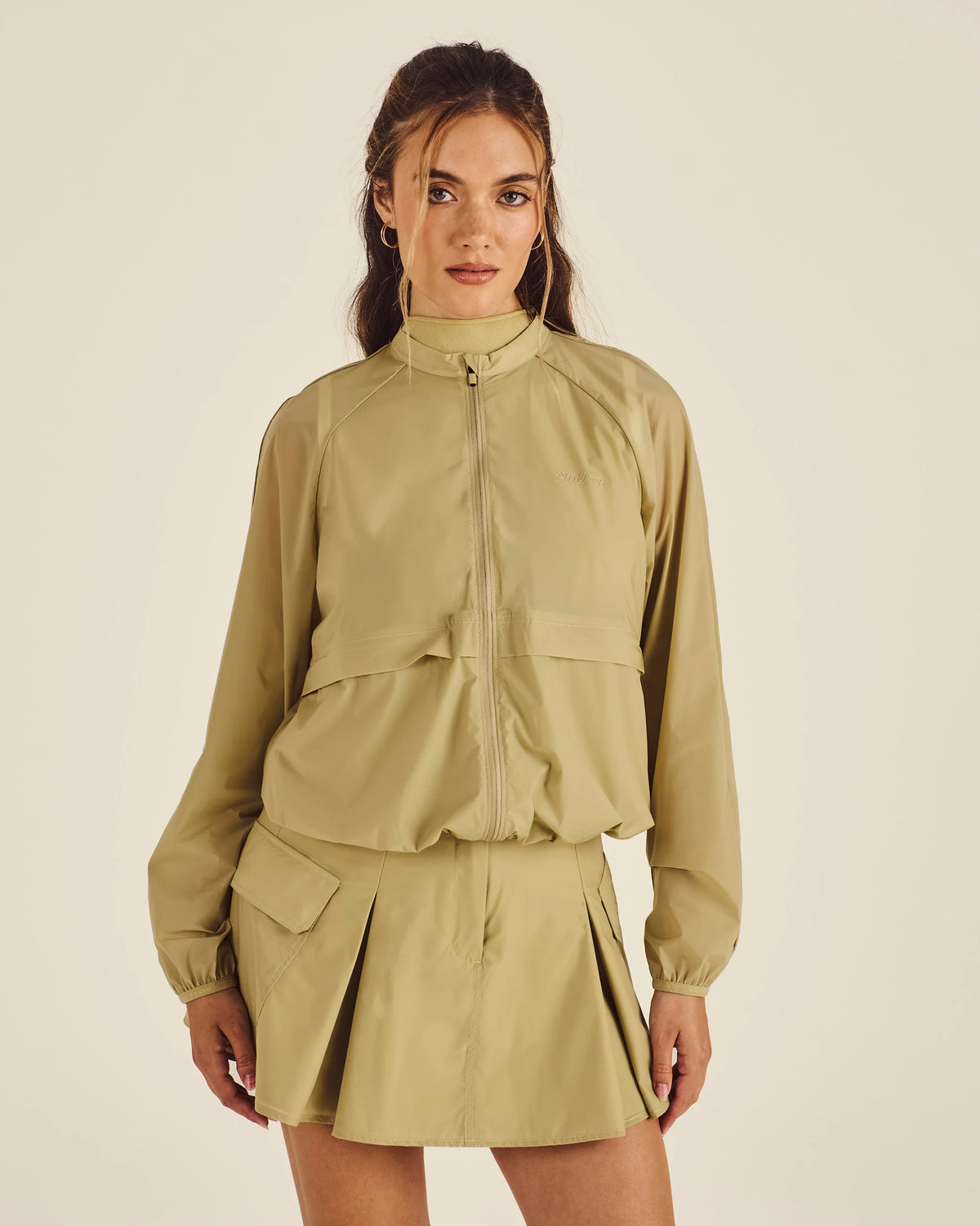 Zoe Bomber - Sage Green