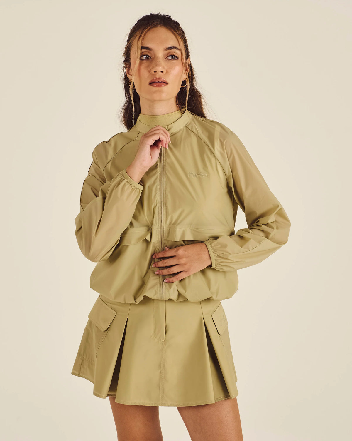 Zoe Bomber - Sage Green