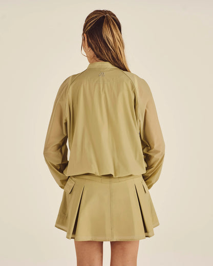 Zoe Bomber - Sage Green