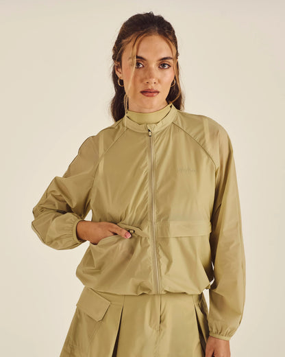 Zoe Bomber - Sage Green