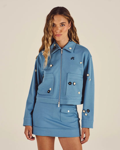 Hana Work Jacket - Blue Shadow