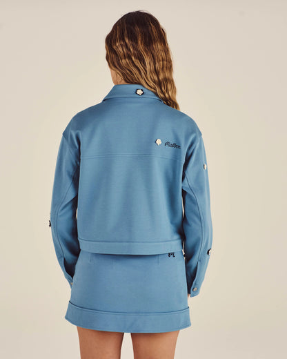 Hana Work Jacket - Blue Shadow
