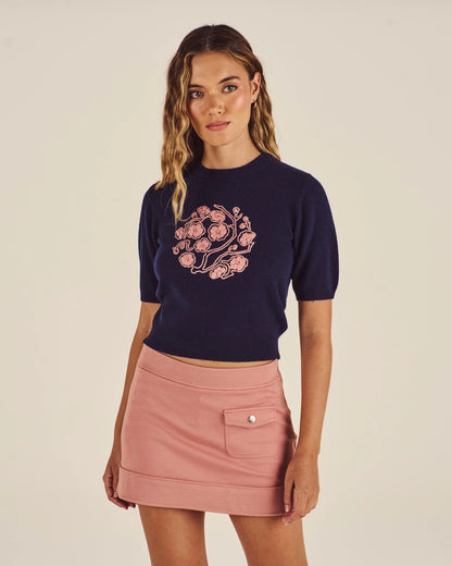 Sakura Sweater - Smokey Black