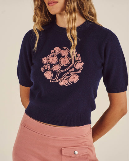 Sakura Sweater - Smokey Black