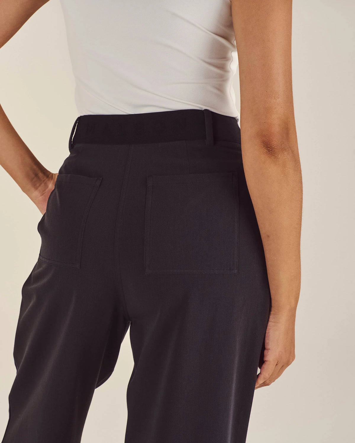 Lucy Wide Leg - Smokey Black