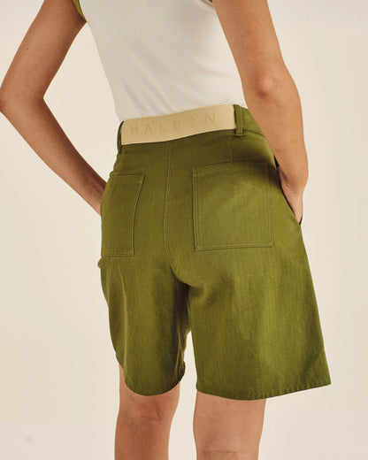 Lucy Culotte Short - Military Green