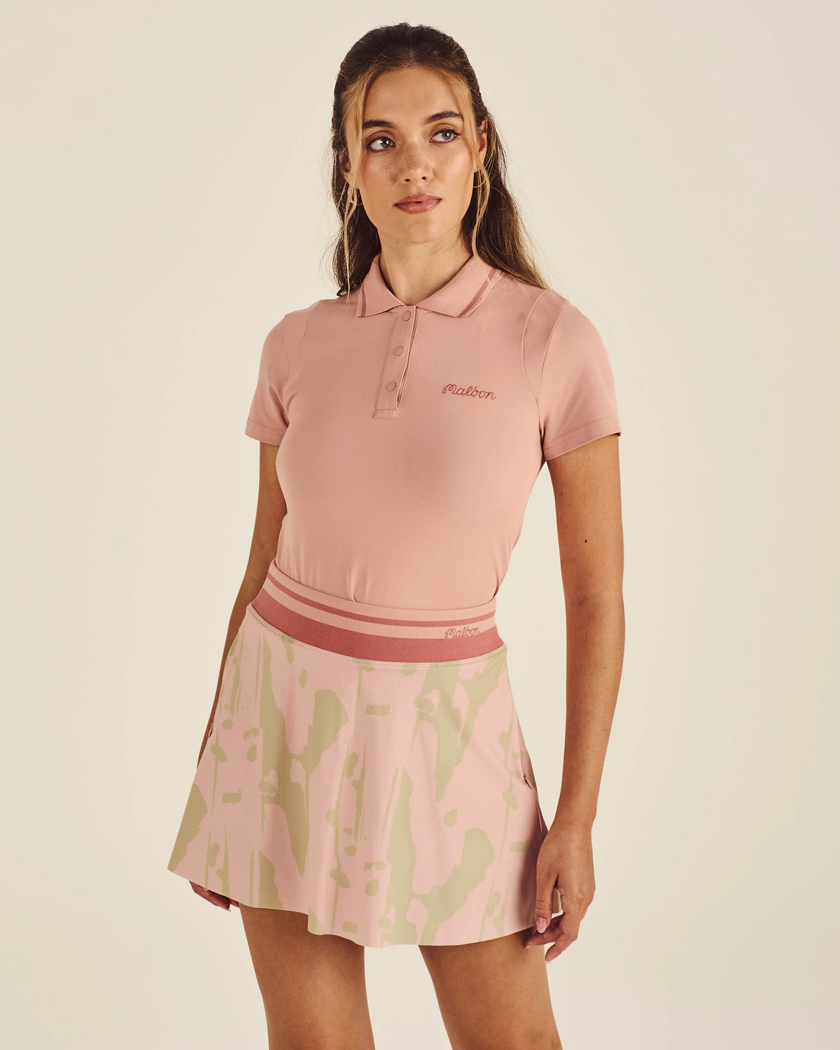 Lily Ink Wash Skirt - Misty Rose