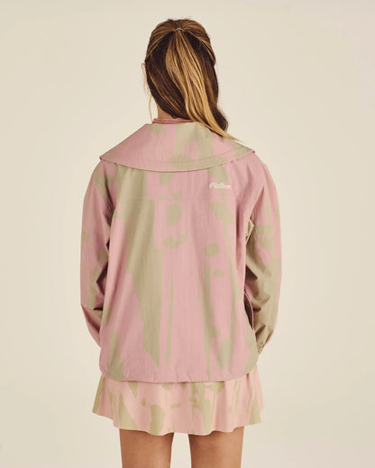 Rumi Ink Wash Jacket - Misty Rose