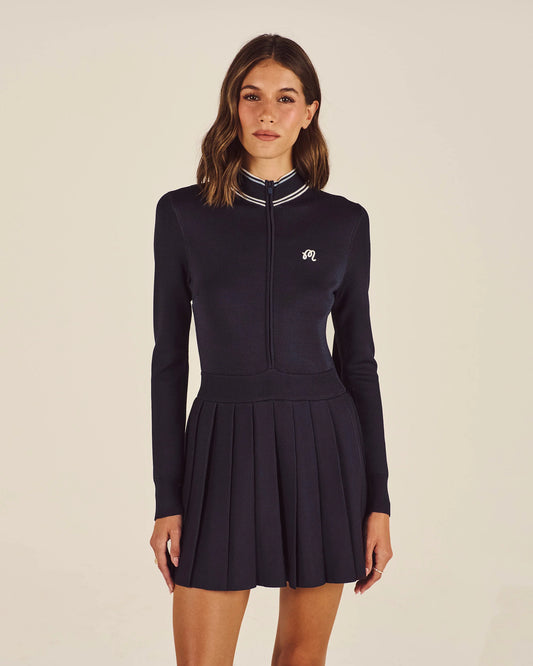 Eliza Dress - Blueberry