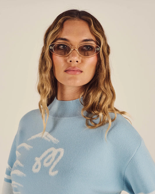 Alps Sweater - Light Blue