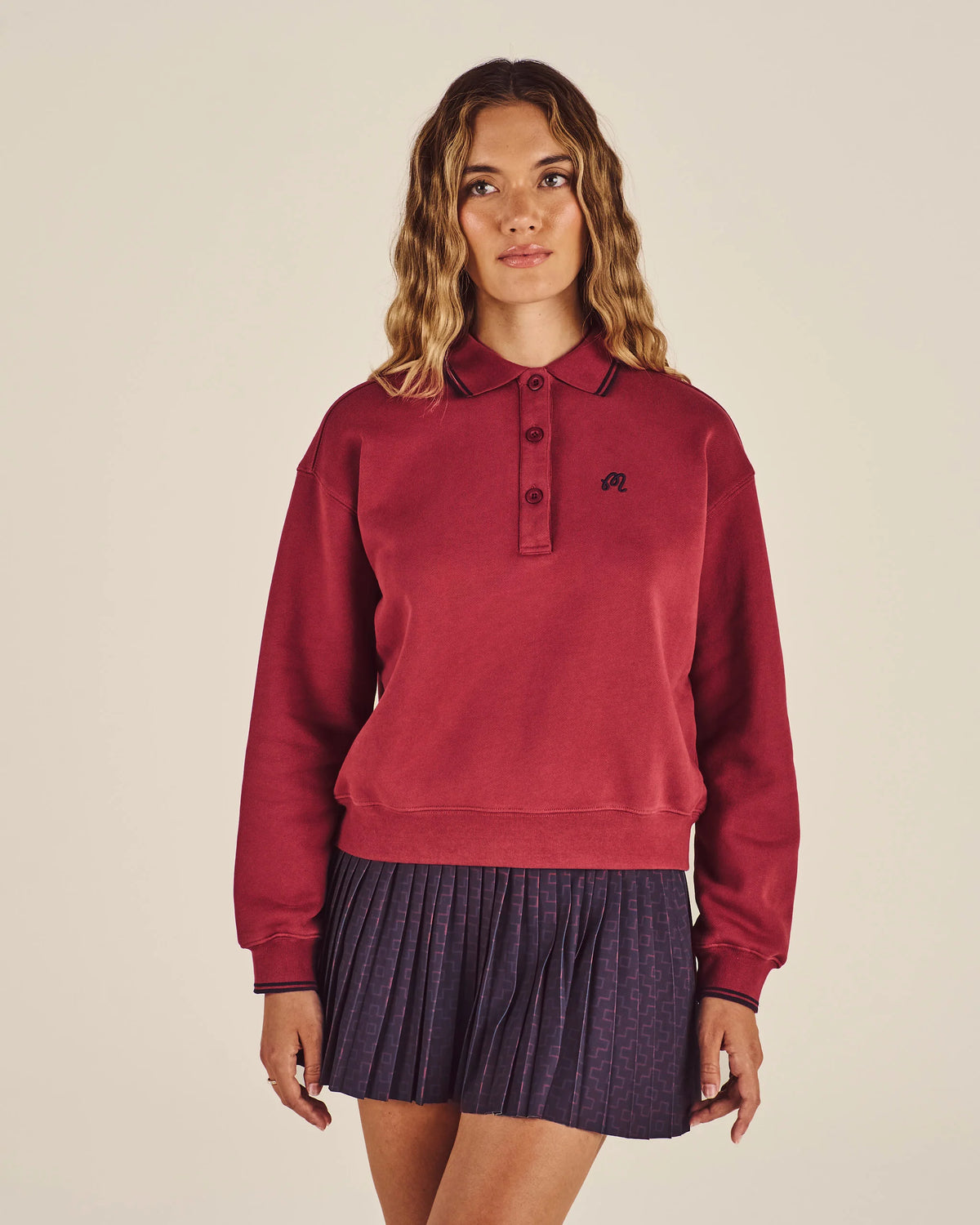 Naomi Pullover - Oxblood