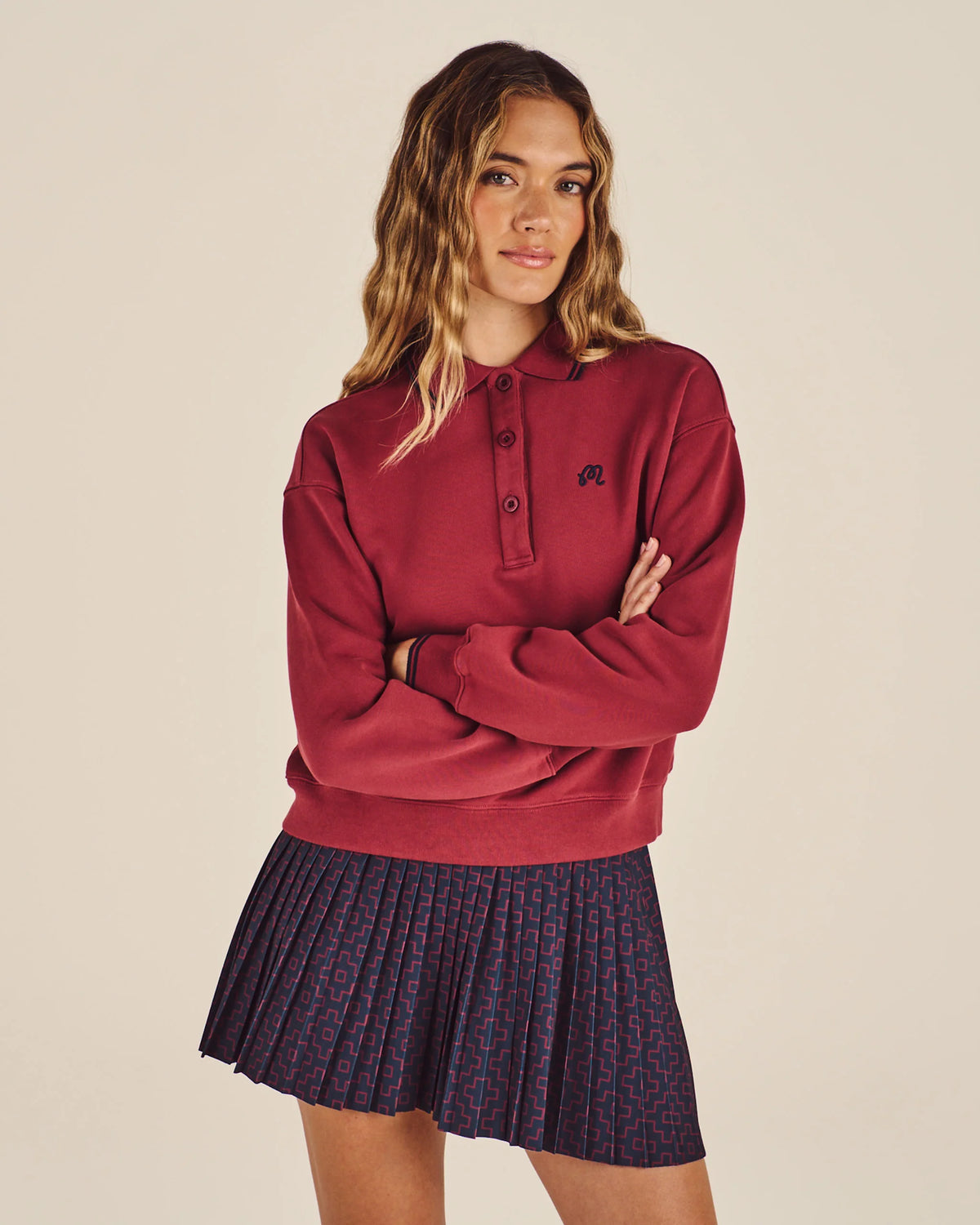 Naomi Pullover - Oxblood