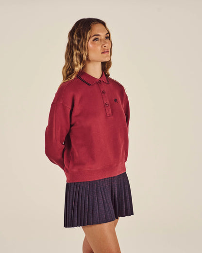Naomi Pullover - Oxblood