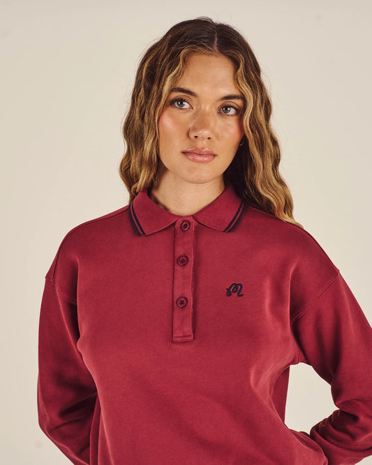 Naomi Pullover - Oxblood