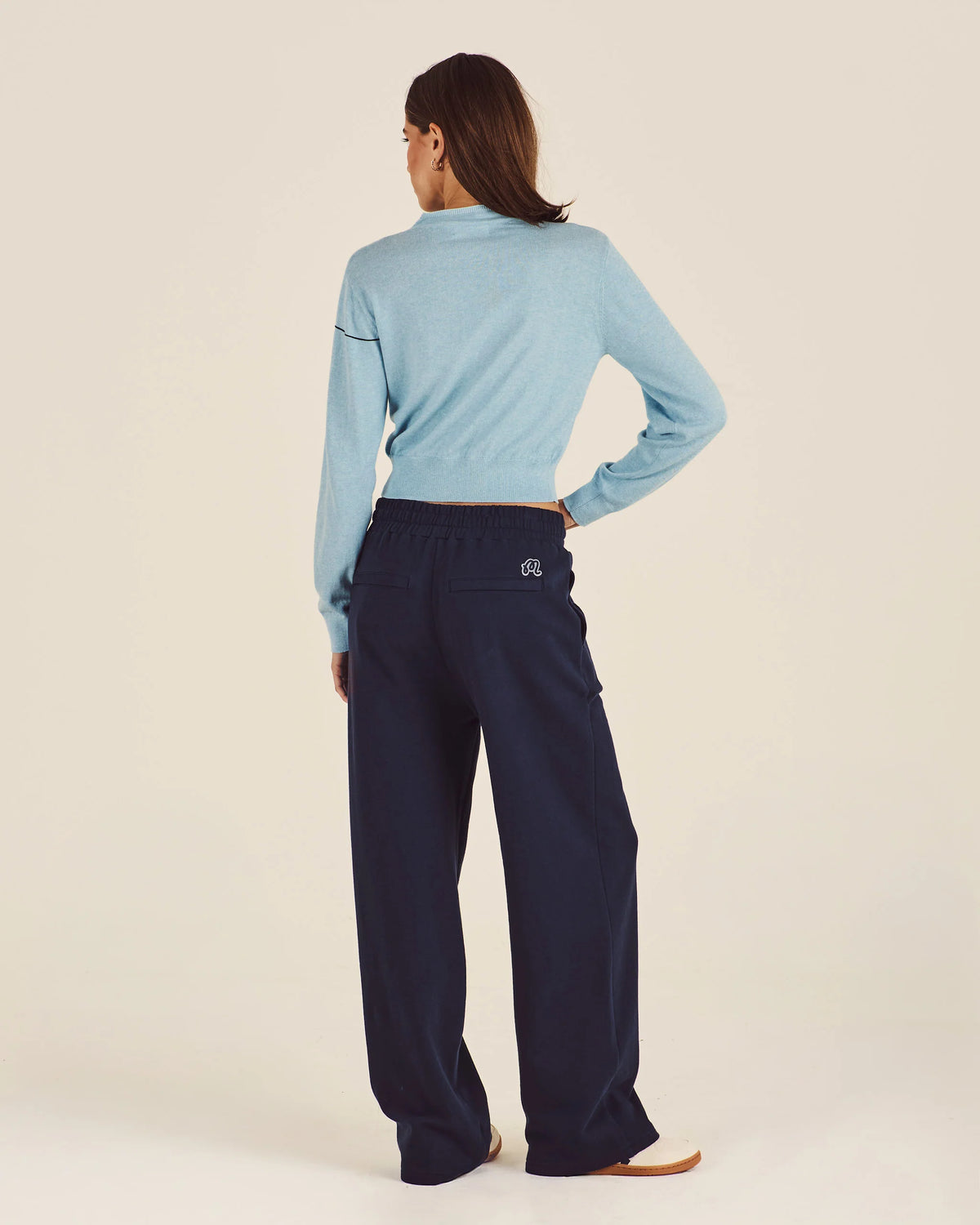Taylor Knit Cardigan - Cool Blue
