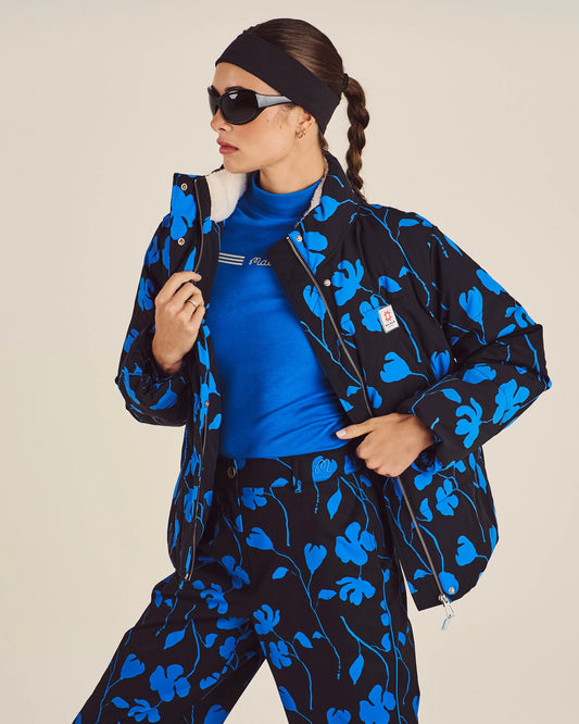 Alps Puffer Jacket - Black Azalea